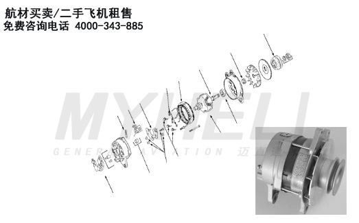 KELLY AEROSPACE/ALY 6500 SERIES ALTERNATORS/ϵ�н����l(f��)늙C
